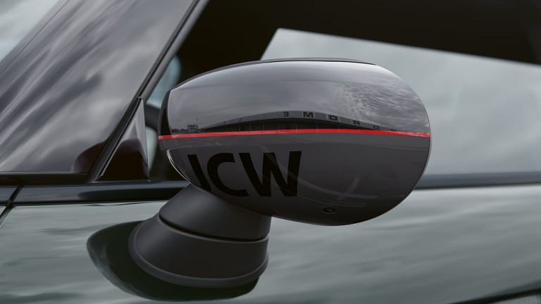 MINI John Cooper Works – Накладки на зеркала – черные с серым