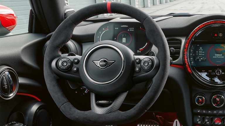 MINI John Cooper Works - Руль - Алькантара / Карбон