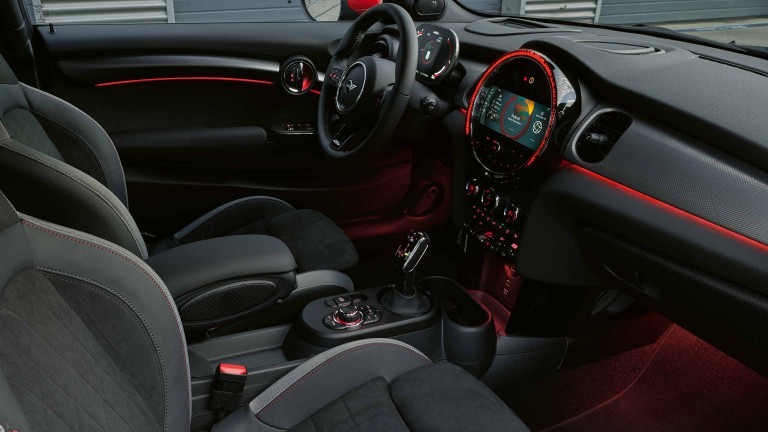 MINI John Cooper Works – подсветка салона – внутреннее освещение